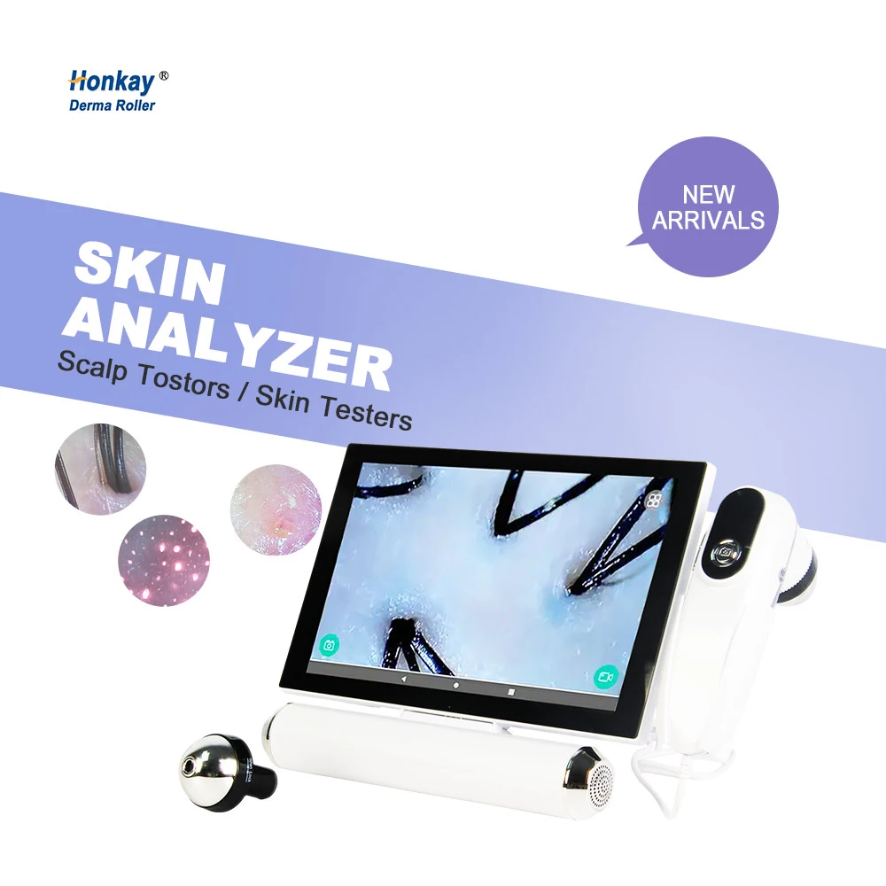 Multi-functional Mini Skin Analyzer Hair Follicle Scalp Detector Portable Skin and Hair Analyzer at Best Prices from US