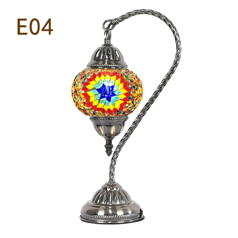 Marrakech DIY Kit Set Turkish Mosaic Swan Table Lamp Studio Group To Build Warm-up Field Parent-Child Couples Hand-made Lamp