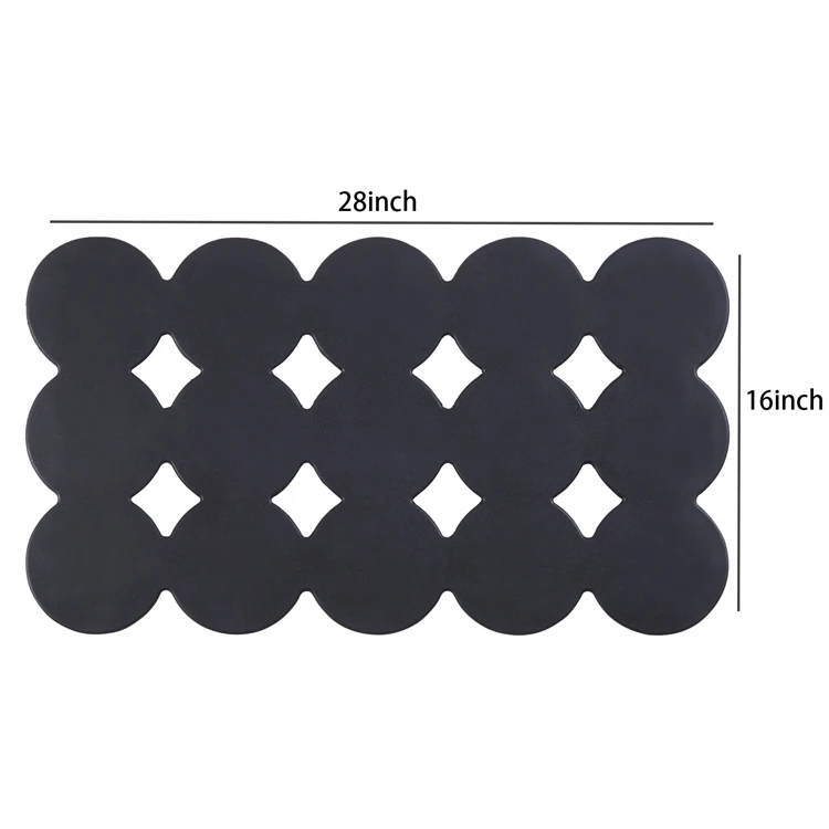 Hot Sale Bath Mat Super Absorbent Non Slip Bathroom Rug Quick Drying Bath Custom Mat