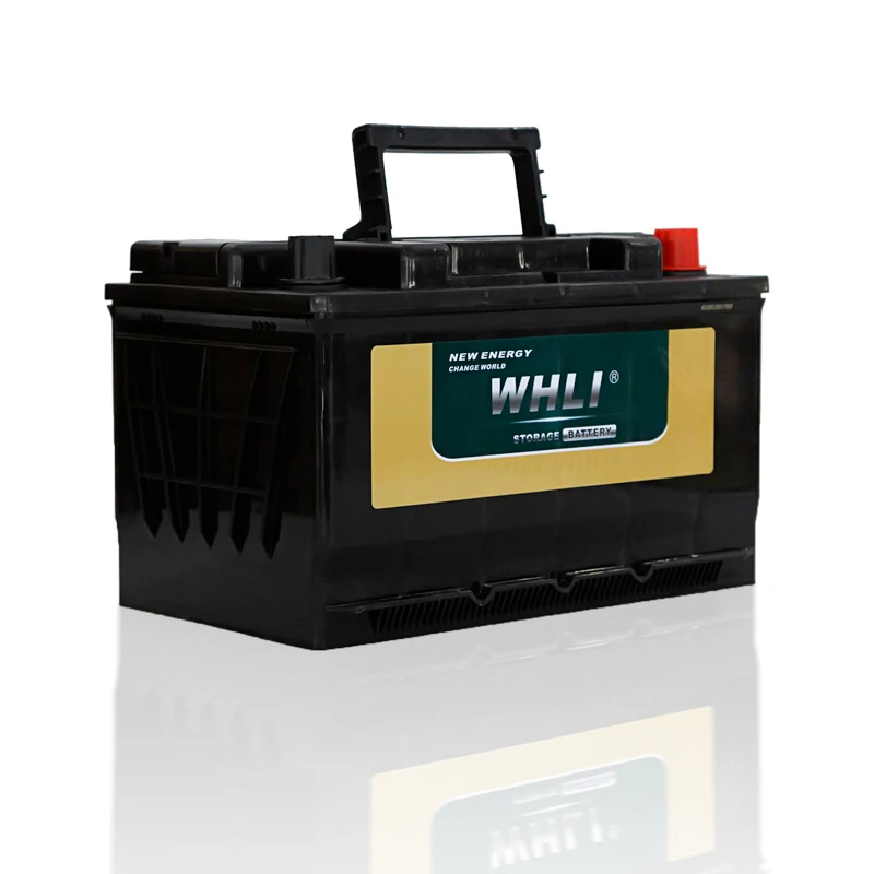 Factory export car battery 75AH with good quality and competitive price