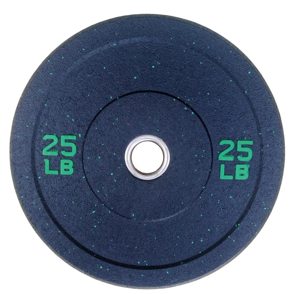 Weightlifting Hi-Temp Crumb Rubber Bumper Plates
