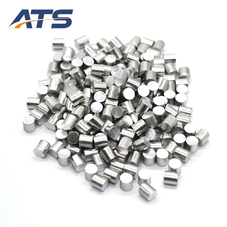 4N 99.99% Aluminum Al columnar particles raw metal material  wholesale price