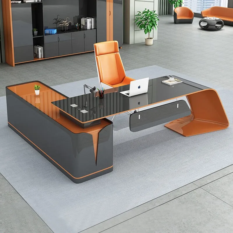 Office luxury executive desk CEO Office furniture business furniture schreibtisch desk set