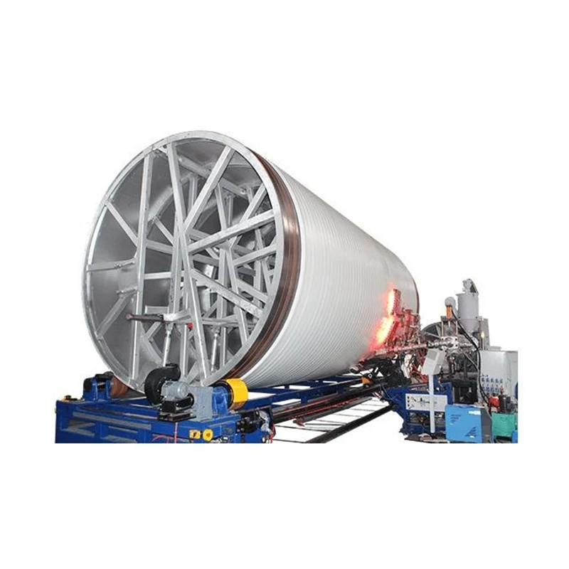 China good after sell service hot sell HDPE Spiral Pipe Machine