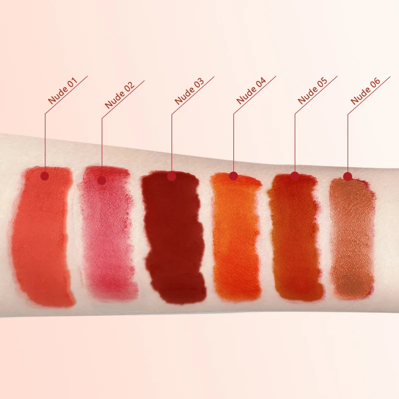 Factory Leppestift High Pigment Long Lasting 21 Color Cream Lipstick Bullet Shaped Lipstick Tube Fruit Flavored Lipstick