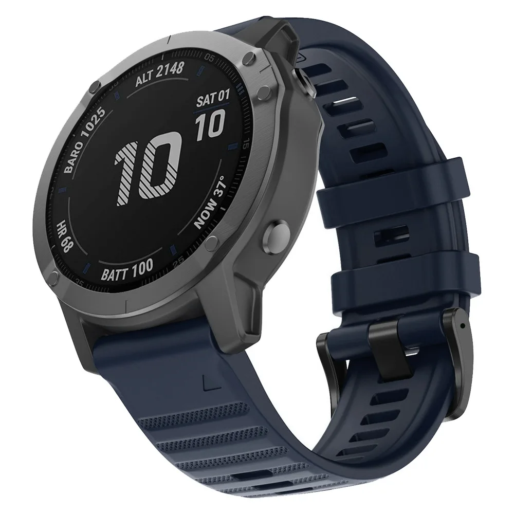 Ремешок силиконовый для наручных часов Garmin Fenix 6/Fenix 6 Pro/Forerunner 935/Fenix 5 Plus, 22 мм
