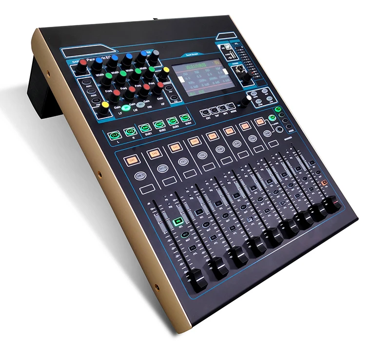 Professional Audio dj controller speakers audio system sound 16channels digital Mixer