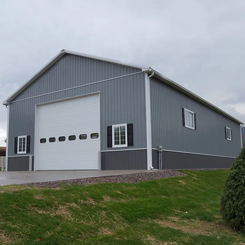 Storage and Refrigeration Automobile Repair Shop prefabricated warehouse prefabricated steel structure steel warehouse building