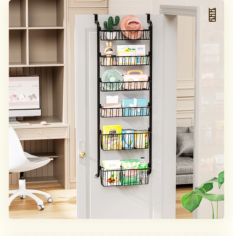 Movable Height Metal Hanging Basket For Kitchen