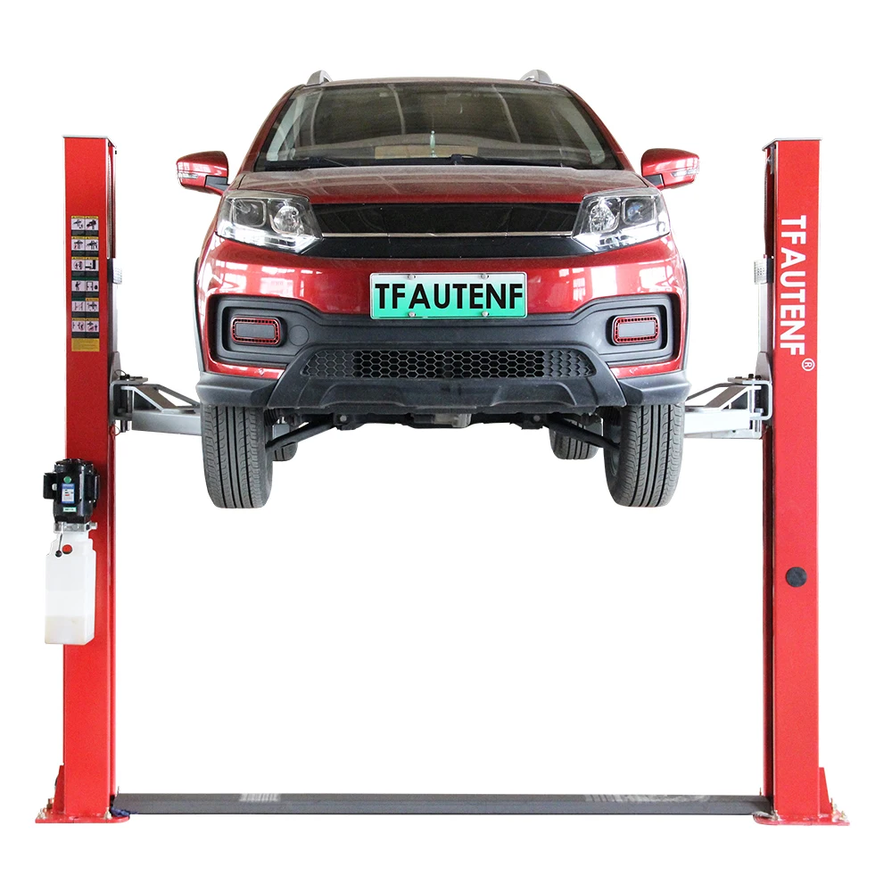 CE certificate hydraulic car ramp two post car lift 4000kg price