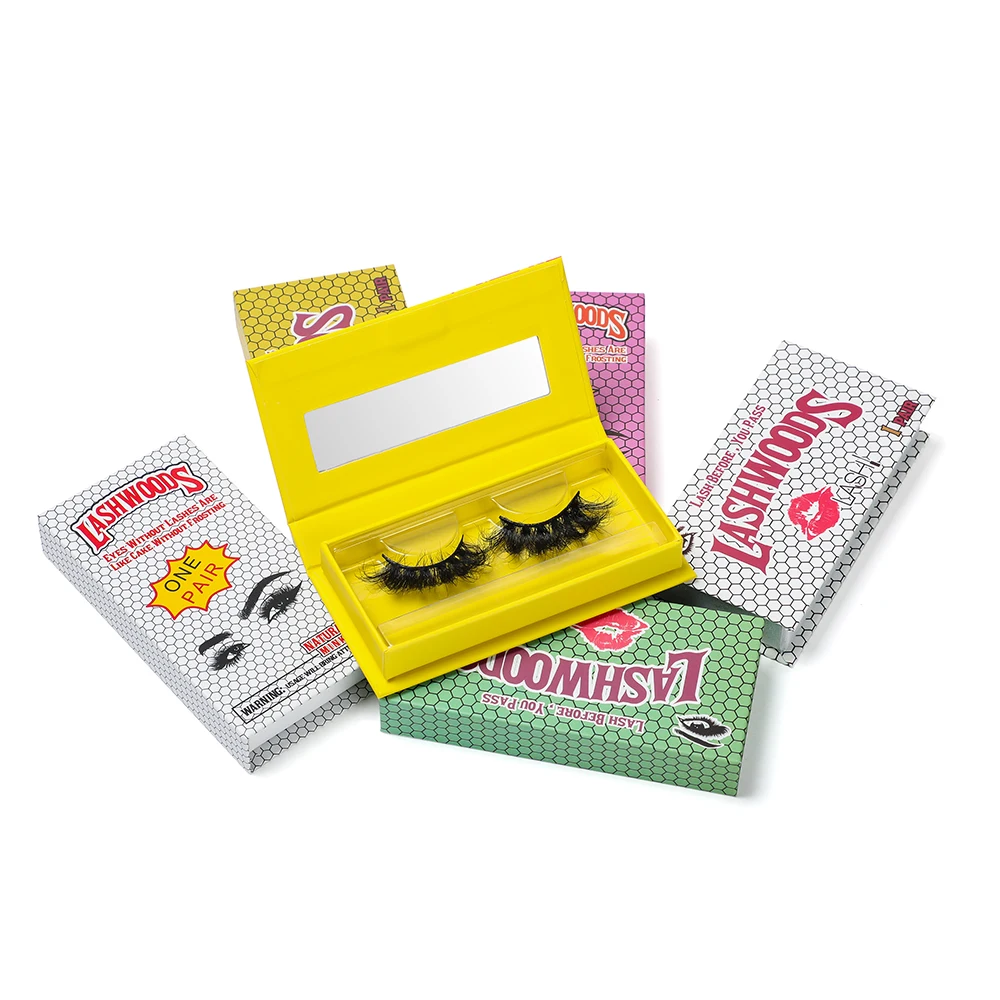 
wholesale eyelashes mink eyelashes vendor Fake Lashes Custom Eyelash Packaging Case Korean Pbt Fiber Eylash 