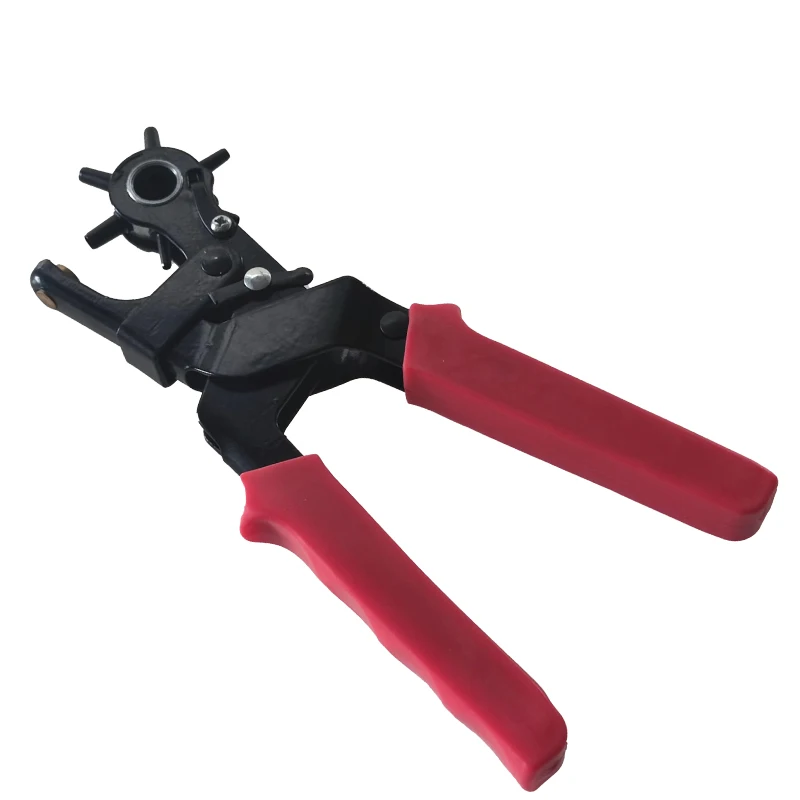 JINZEN Sewing Tools Sewing Accessory 424173 JZ-71313 Belt Puncher Multi-Purpose Drilling Pliers Leather Punching Pliers