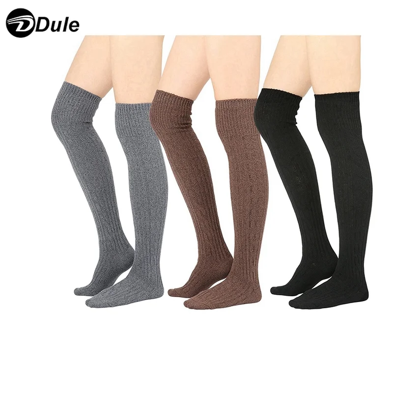 DL-I-505 overknee over the calf socks over the knee high cotton boot socks