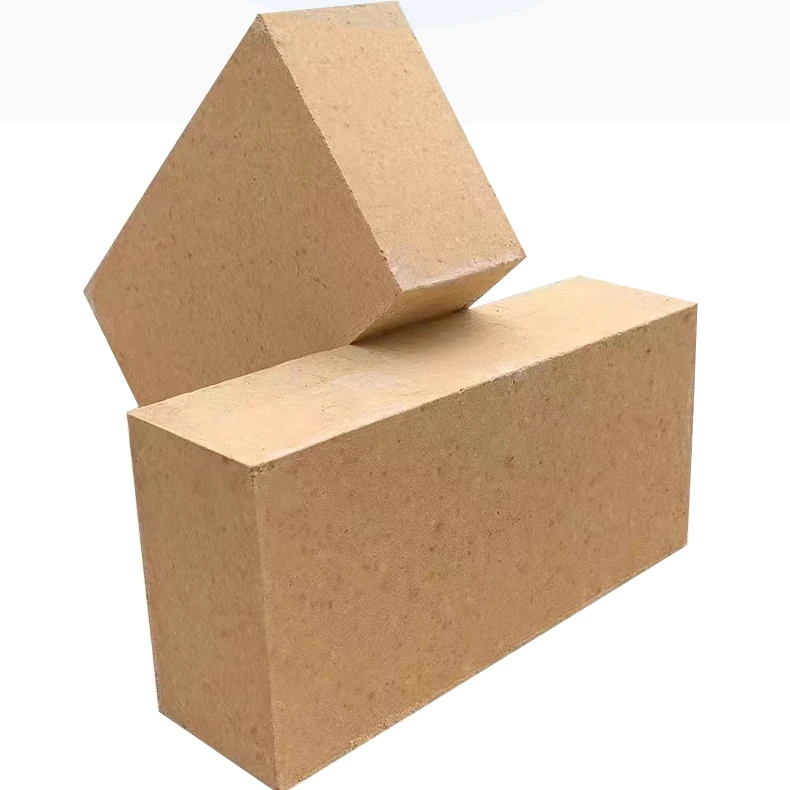 Insulating Refractory Brick Heat Resistant Insulating Fired Brick Stove High Alumina Brick Firebrick Fire Clay Yellow Brown
