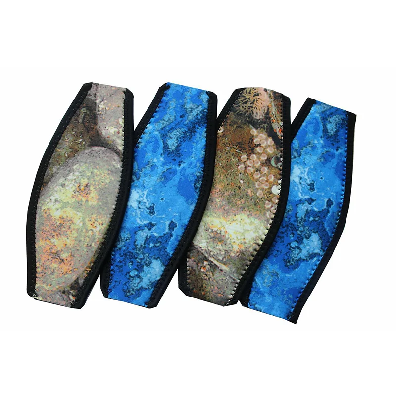 Hot Selling durable Neoprene OEM custom logo Soft Super Popular Diving Mask Slap Straps Cover Wrapper for Snorkel Mask