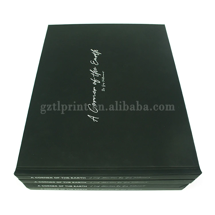 
Book printing service top quality photo book soft lamination coffee table book printing with embossing 