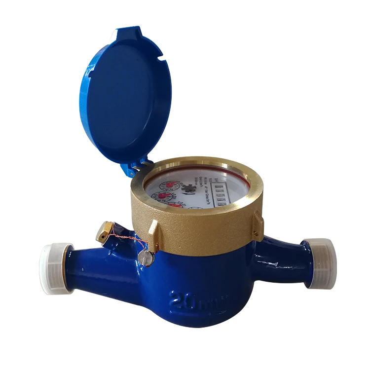 LXSG-20E Multi Jet Dry Type Brass Body magnetic flowmeter