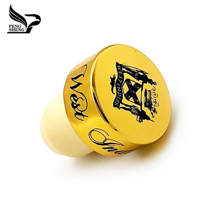 
Factory customized T shape aluminum cap synthetic cork bottle cap suppliers 