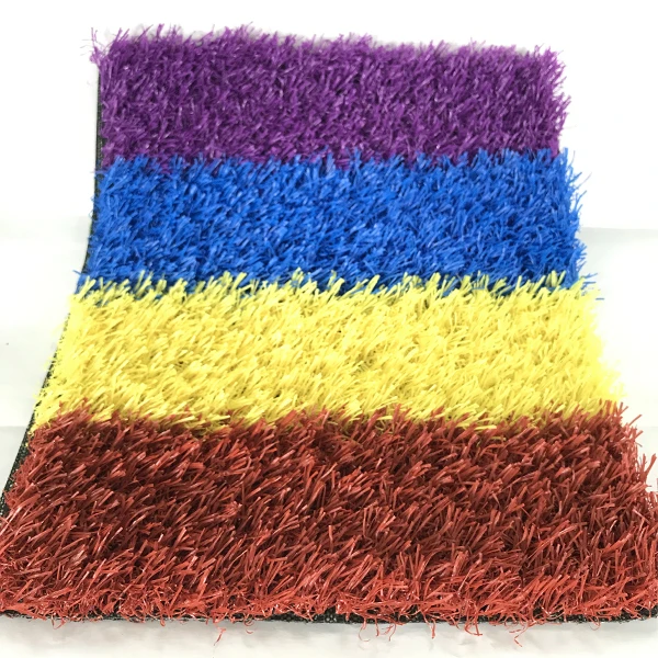 Colorful landscaping Artificial Turf Kindergarten Red grass carpet