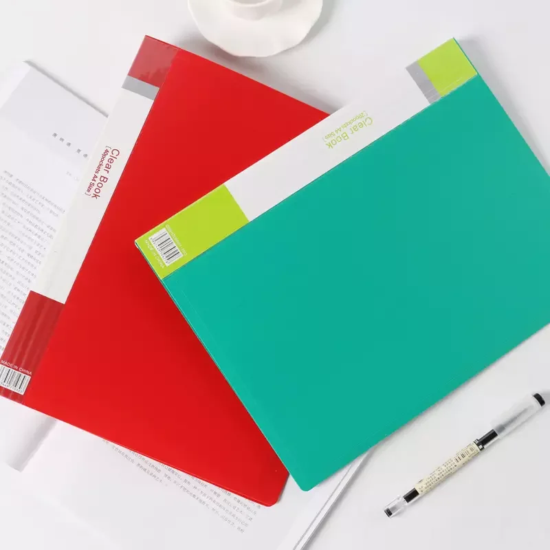 Высококачественный прозрачный пластиковый лист A4 с логотипом на заказ, протектор PP, презентационный файл для документов