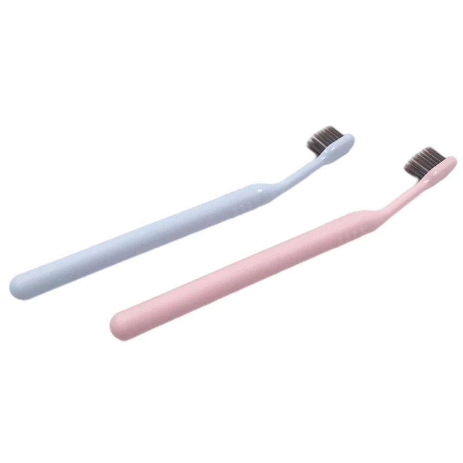 Прямая поставка с завода, набор черных зубных щеток для взрослых с мягкой щетиной