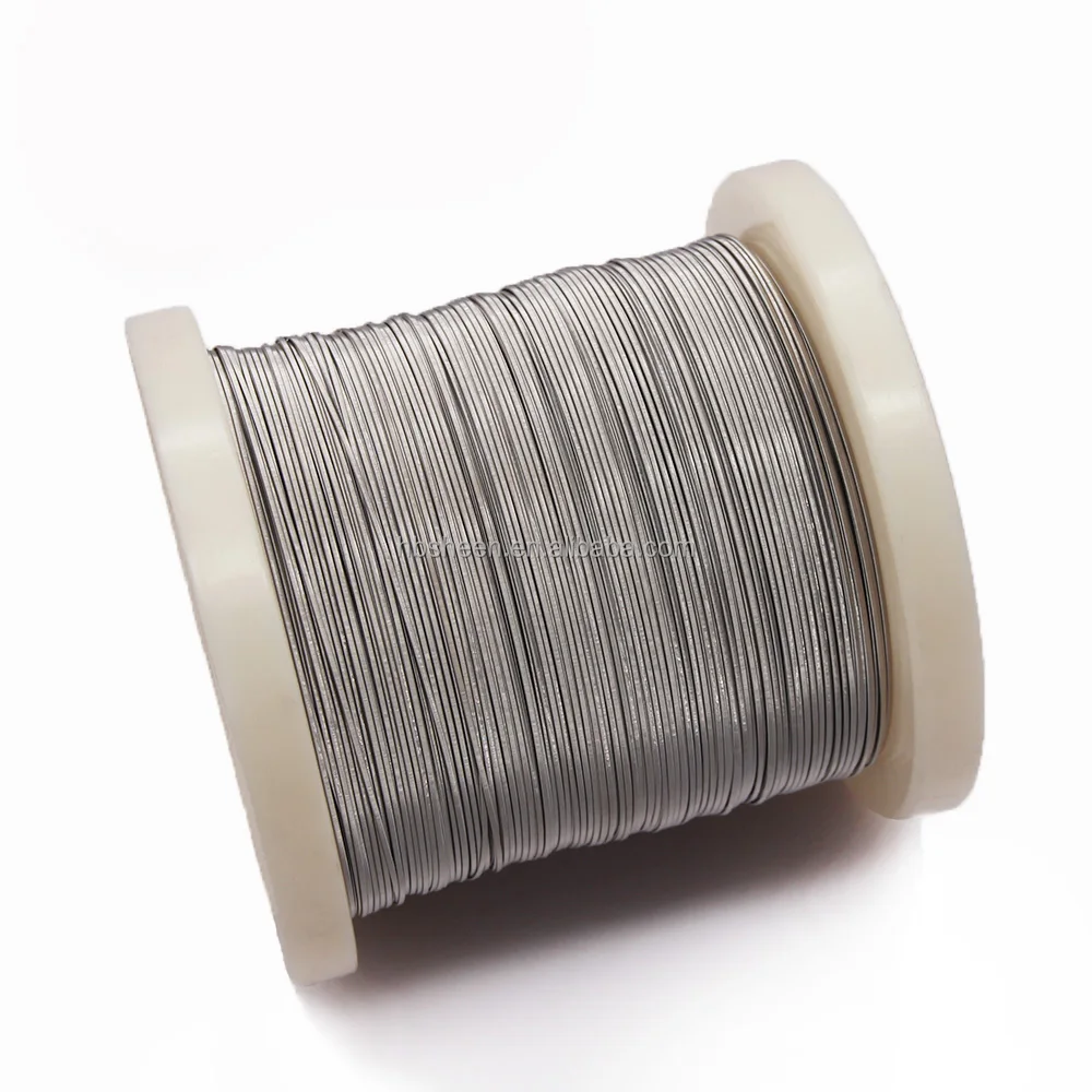 nickel chrome80 flat clapton 0.3*0.8/39ga 10ft electric heating wire nichrome 80 ribbon resistance wire