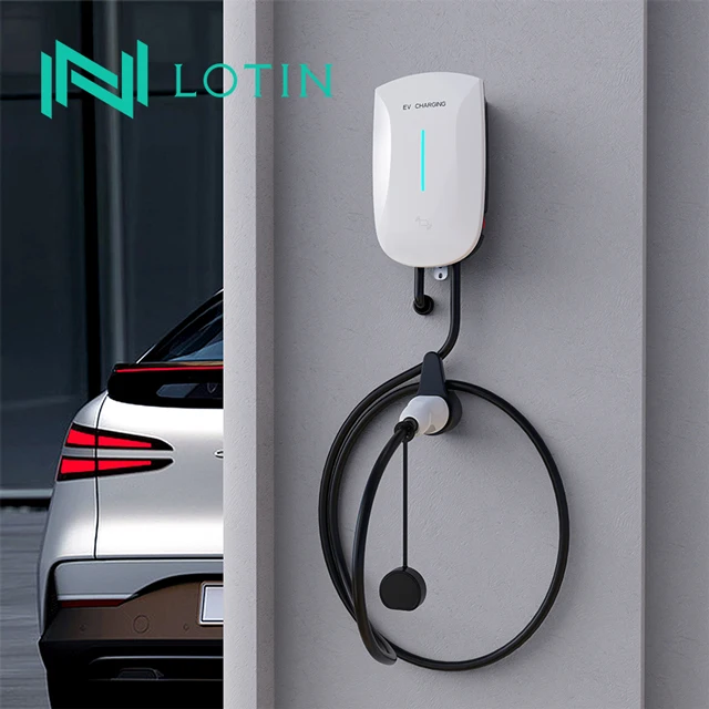 EV Charger Manufacturer Type 2 32a 3 Phase 7kw 22kw Wallbox Fast Electric Charging Station EV Car Charger