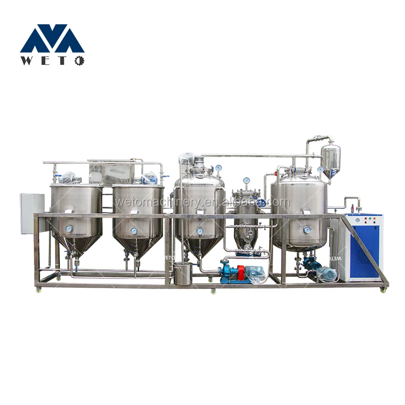Weto machinery oil refinery for sale in canada equipment with dewaxing process