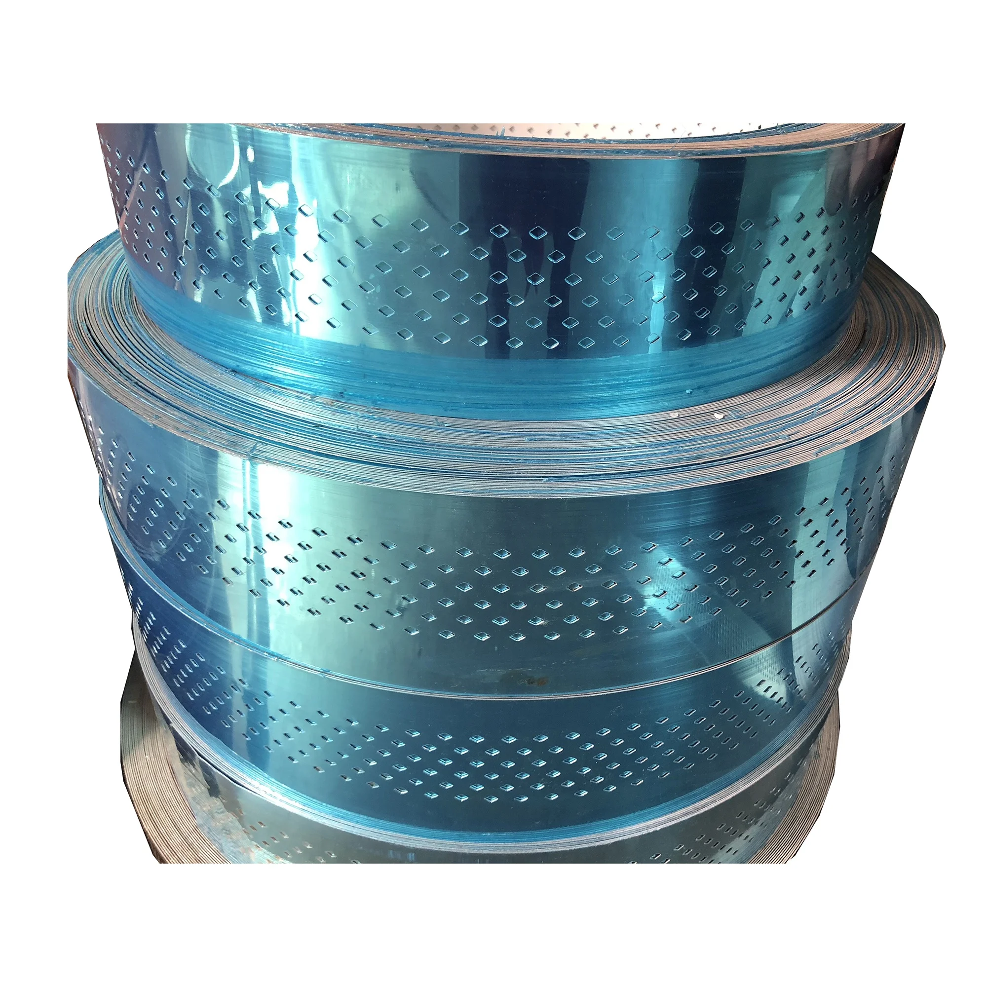  0.5mm aluminum coils for making channel letters and 3d logo aluminium straight edge mirror finish perforated