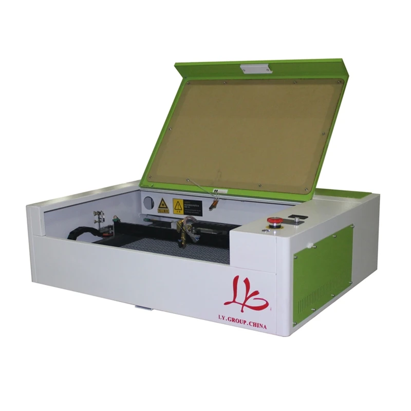 Laser Engraver 5030 40W CO2 Laser Engraving Cutting Machine with LCD Control Panel and Honeycomb Board USB Port 500*300mm