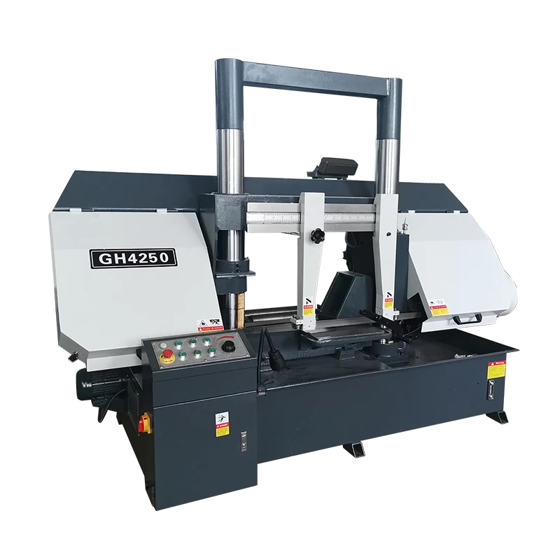 Metal band saw machine  GH4250 double column band saw machine cnc cutting