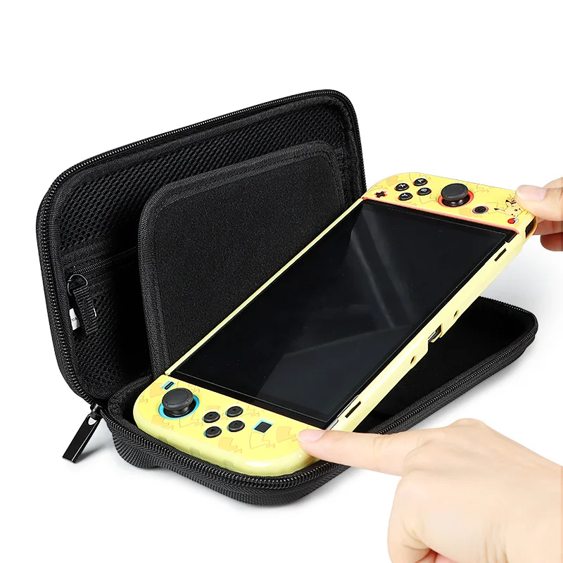 Anti-falling EVA Shell Case For Nintendo Switch Game Console Bags Double Layer Game Card Accessory Storage Box