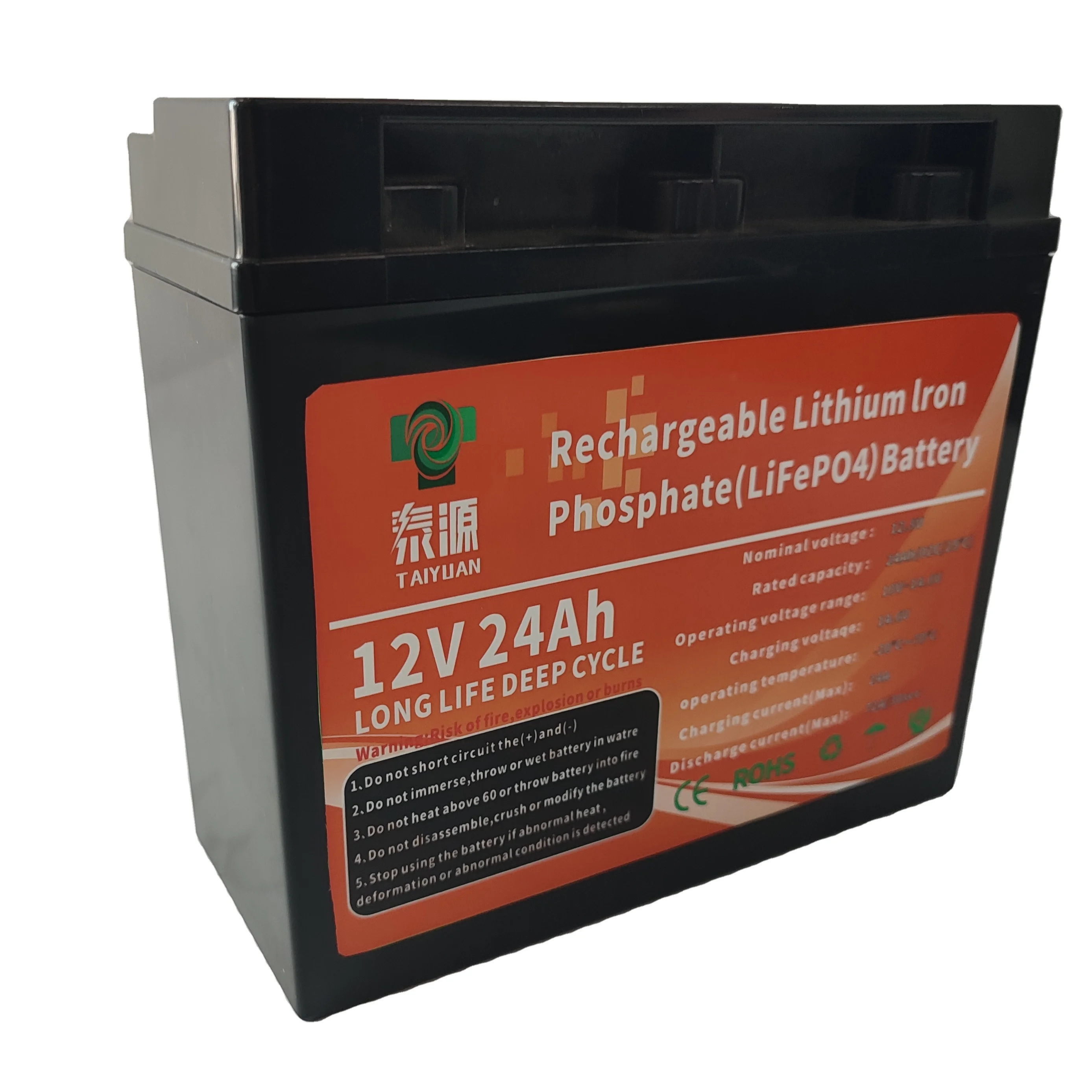 Power Safe Battery 18650 12v 24ah 50ah Home Appliances 12v 100ah Battery Lifepo4 Lithium ion Battery Pack with Smart BMS