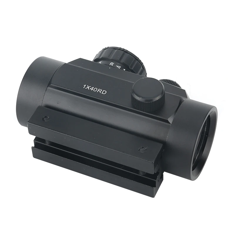 Factory Tactical Optics 1X40RD Metal Green Red Dot Sight Outdoor Hunting Scope