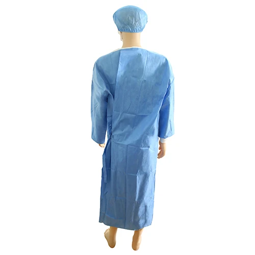 Wholesale medical sms cpe pe ppe pp isolation gown level 3 level 4 isolation gown ce iso approved cheap price