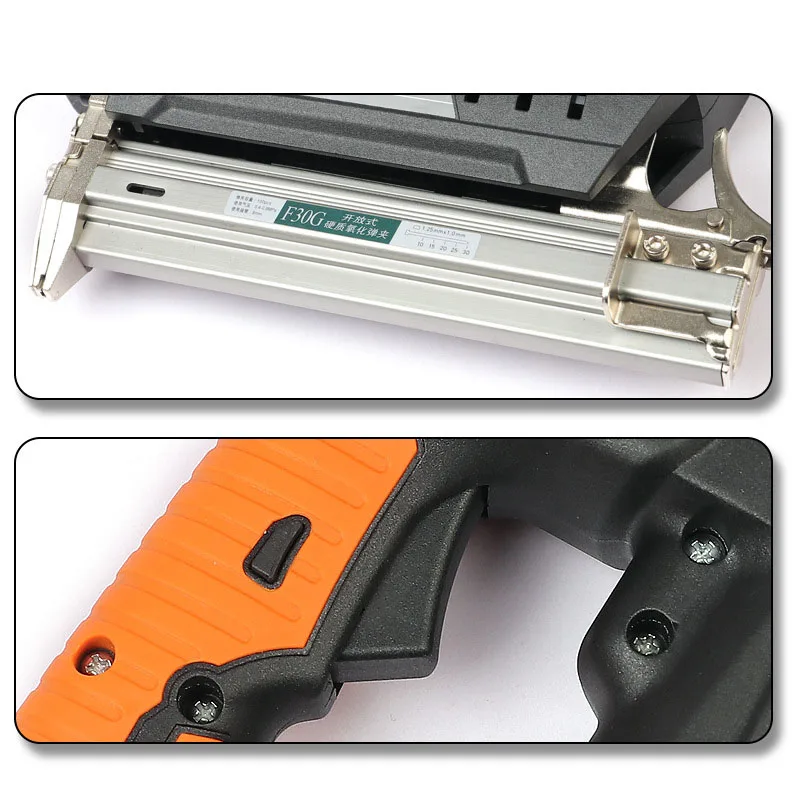 Литиевый перезаряжаемый электрический пистолет для ногтей беспроводной зарядный деревообрабатывающий