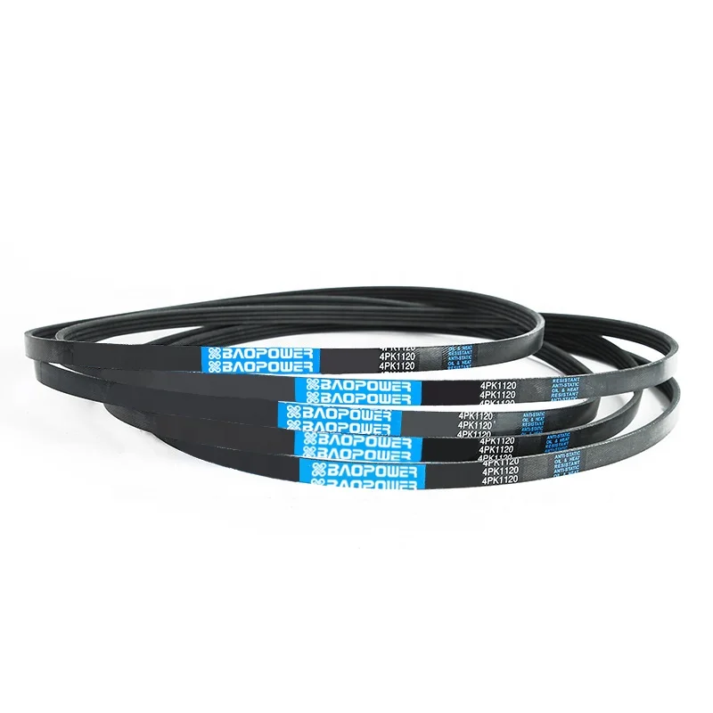 Factory Wholesale Customized PH PJ PK PL Poly Fine Flexibility High Speed Transmission V Belts
