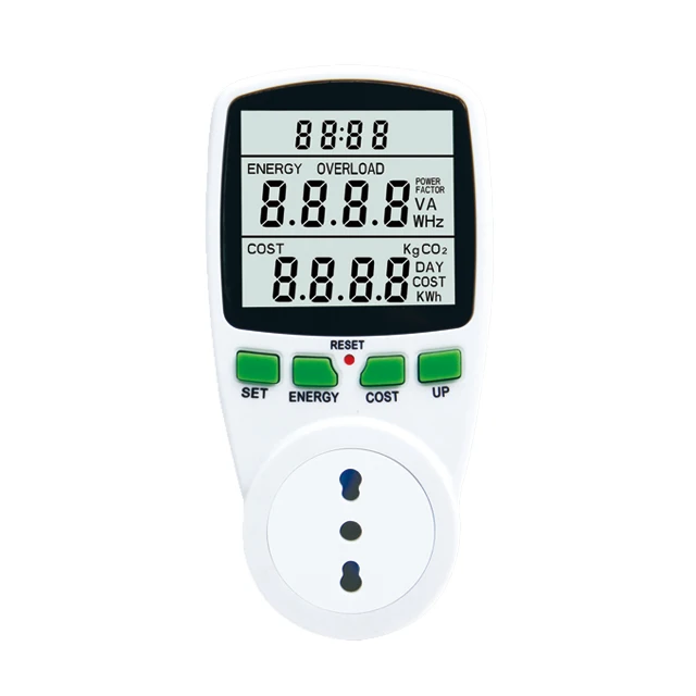 
Direct Factory 230V 16A AC Power Meter Energy Monitor wiht Italian Plug 