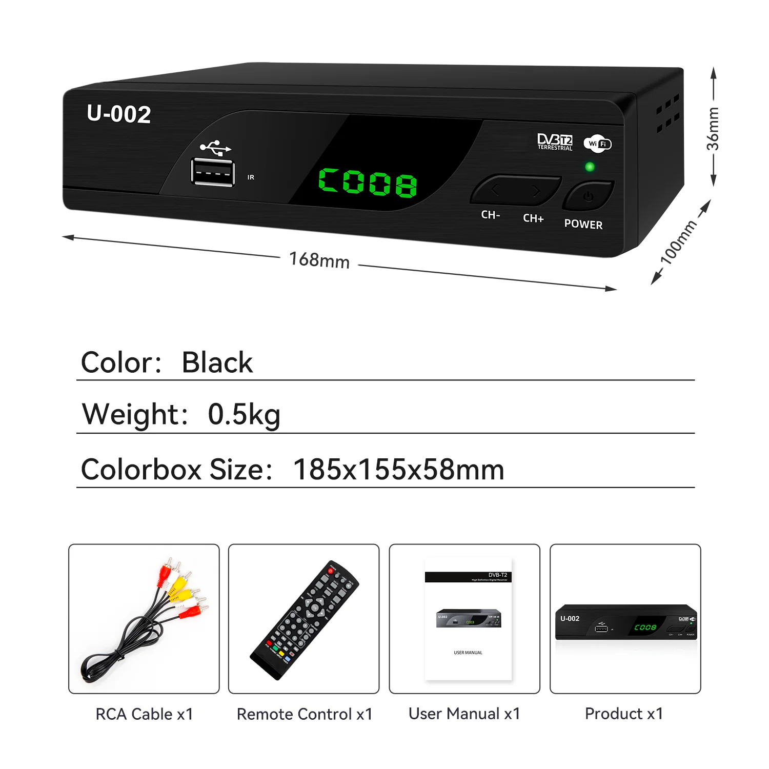 SNI Colombia SKD CKD EMC EWS  512Mb 6Bit  EU OEM 1000 free to air channels MP3 STB DVB T2 C TV tdt set top box