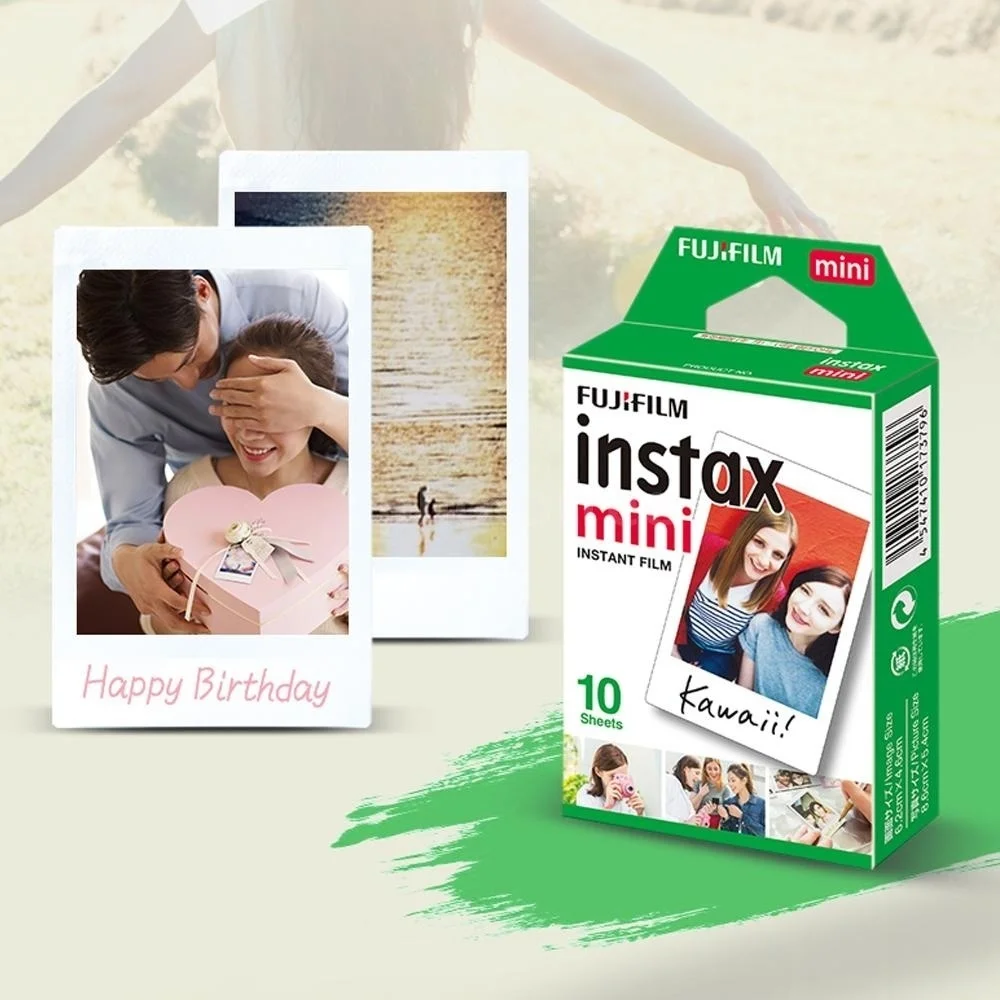  Белая пленка для Fuji Instax Mini 8 минисумка фотоаппаратов моментальной печати 7s 9 70 25 50s 90 мгновенной фото камеры Share SP-1 SP-2