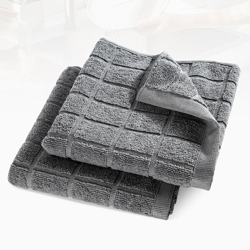 Custom Microfiber Cleaning Detailing Drying Cloths Care Car Wash Towel  Universal Microfiber Warp Knitting Cleaning Cloth
