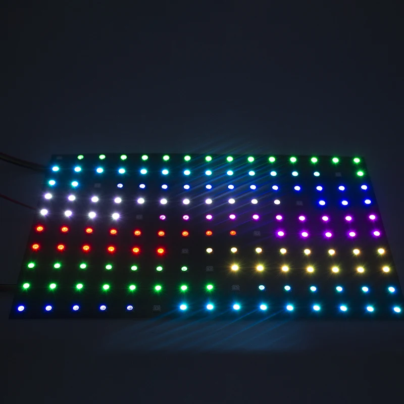 Multicolor digital Indoor 8x8 16X8 16X16 Small Dot Matrix Led Panel Display White