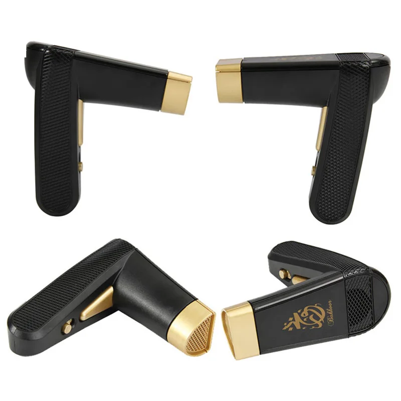 High quality Black Color Fashion Arab Hot Sell Bakhoor Pen Dukhoon Electric Incense Burner Bakhoor