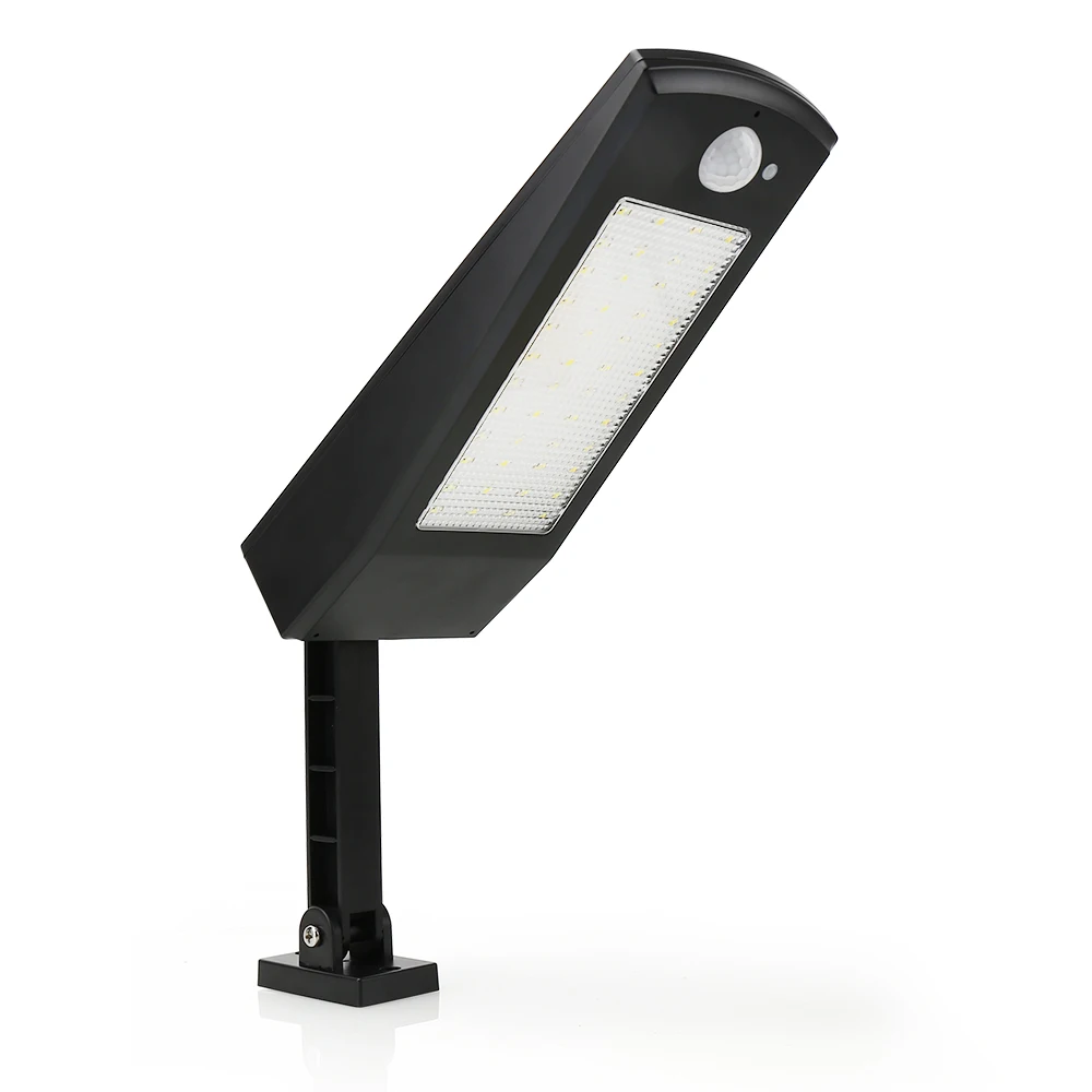 6.8W motion sensor solar light 48pcs SMD2835 ultra-wide beam angle  human body induction solar panel lamp