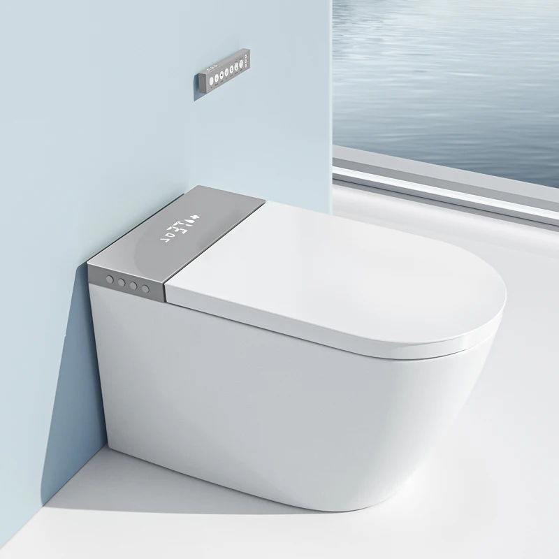 New Design Remote Control UV Self Cleaning Smart Elegant One Piece Toilet  Toilet Italian Design Toilets