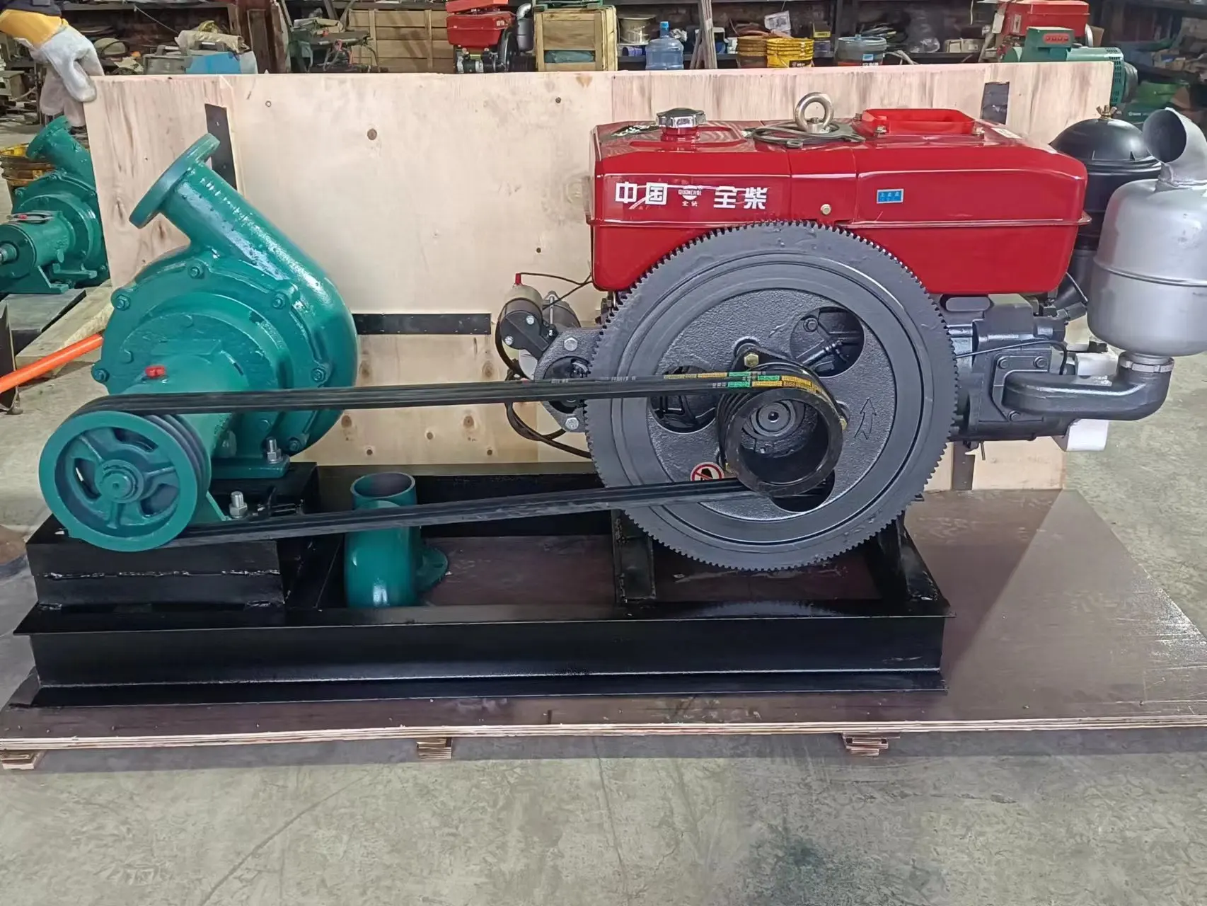 Horizontal 4inch Suction Sand Dredge Pump With Diesel Engine For Sale