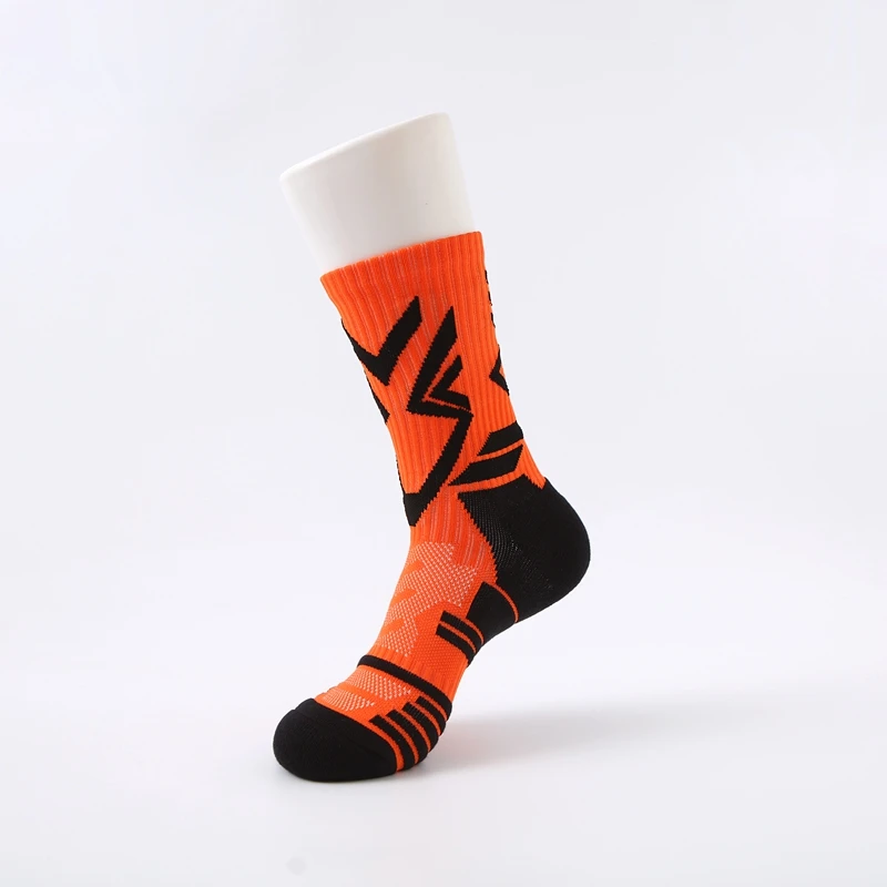 Super star professional basketball stockings elite thick sports socks non-slip durable skateboard stockings