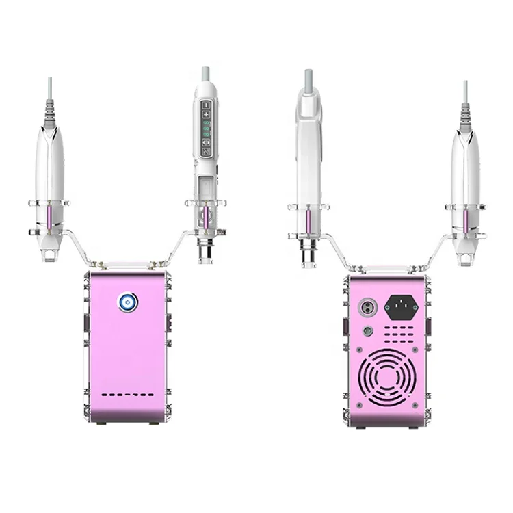 Горячая продажа 2 в 1 EMS бионические приманки для рыбной ловли зажим машина красоты глаз уход за кожей лица, избавления от морщин, гиалуроновая, безыгольная мезотерапия мезо пистолет