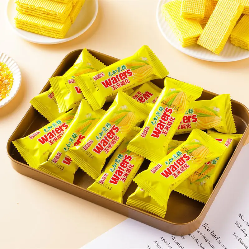 Breakfast Snacks Whole Grain Corn Wafer Biscuits