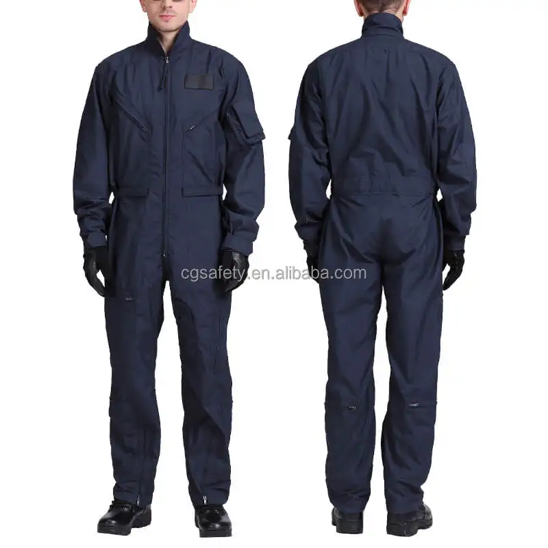 Custom Nomex Aramid pilot suit flight suit USA pilots overalls pilot uniform